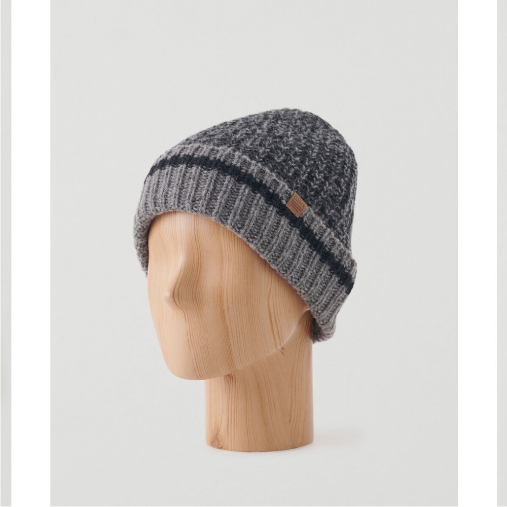 Roots Cabin Lambs Wool Blend Winter Hat Toque